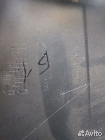 Бампер задний Daewoo Chevrolet Шевролет Lanos