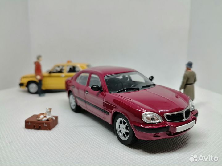 Модель газ-3111 «Волга» Вишнёвая