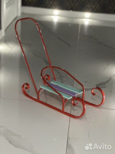 Санки для кукол