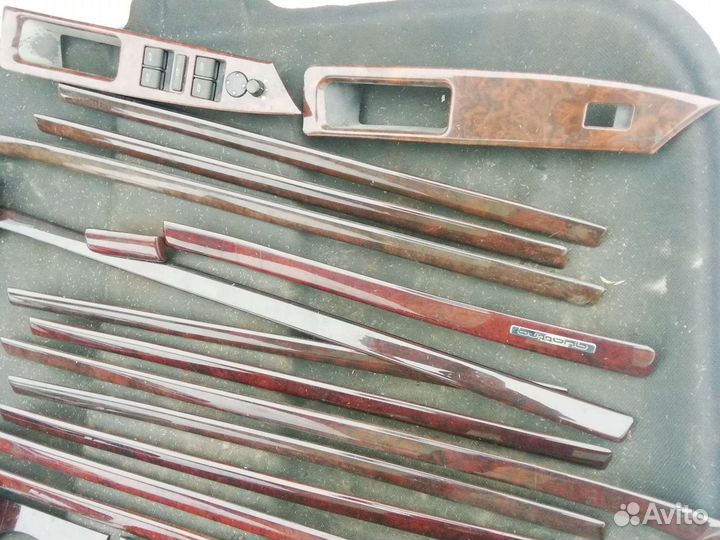 Накладки под дерево Ауди А6 А8