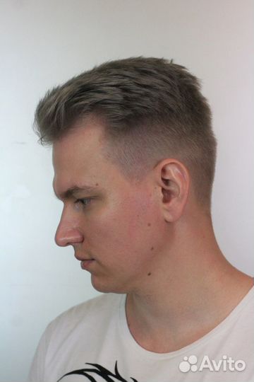 Стрижка и окрашивание волос