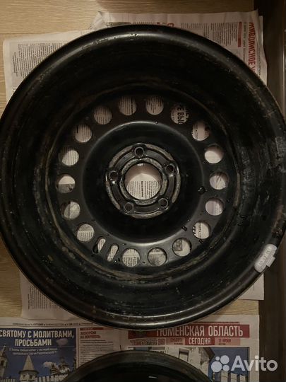 Штампованный диск R16 5x114.3