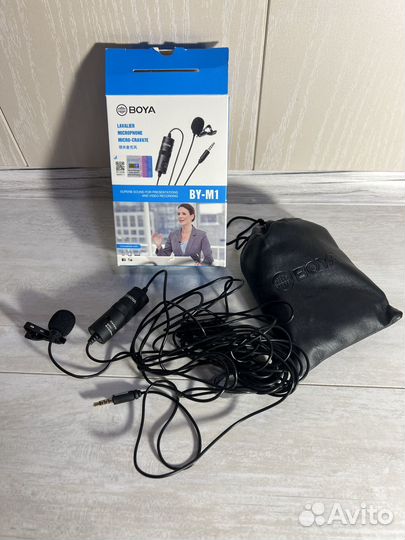 Микрофон петличный Boya BY-M1