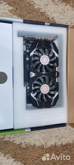 Видеокарта gtx 1050 ti msi 4gb
