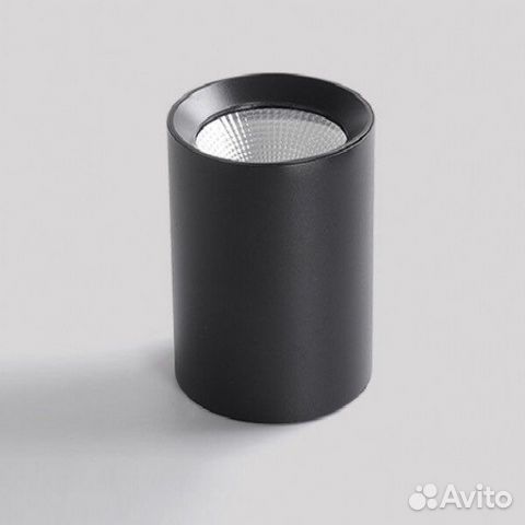 Светильник спот 9381 черный D80/H100/MR16/50W