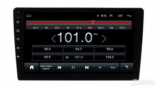 Mitsubishi Pajero 2 91-05 андроид магнитола новая