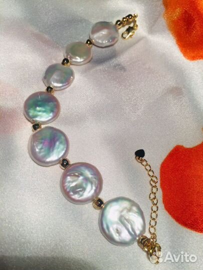 Браслет с жемчугом