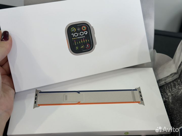 Apple Watch Ultra 2 49mm Titanium Orange/Beige