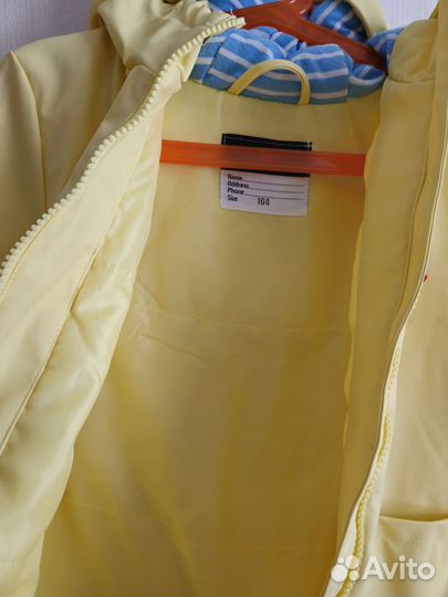 Куртка дождевик 104