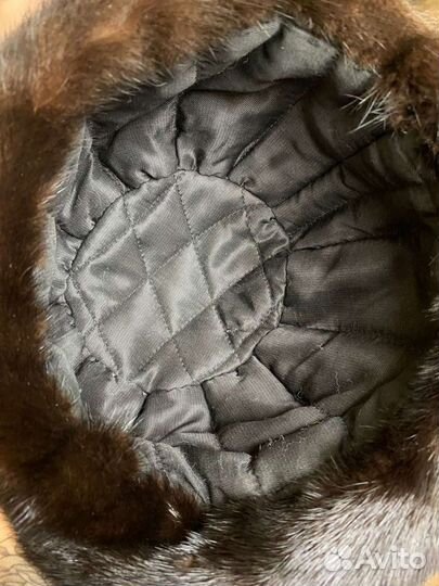 Берет женский норковый