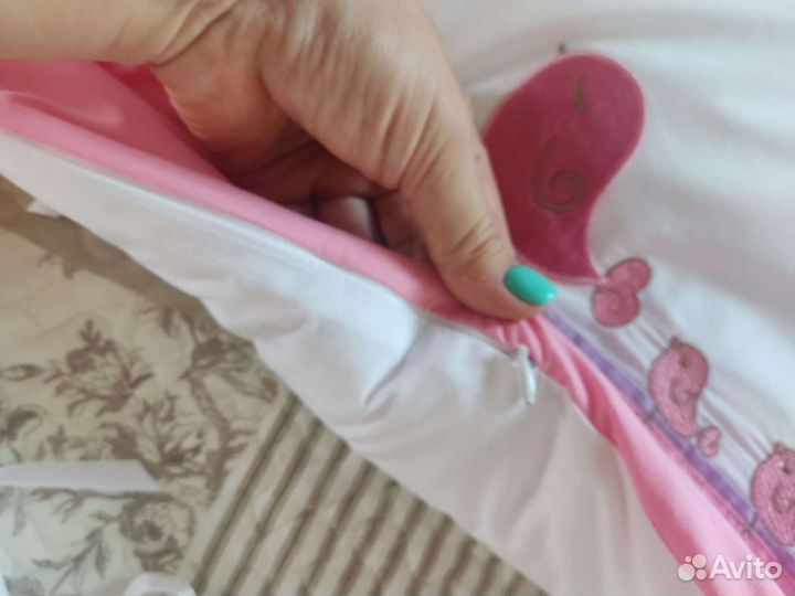 Бортики в детскую кроватку