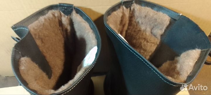 Сапоги мужские зимние керзовые