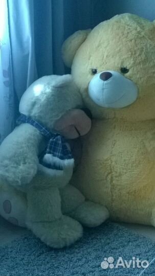 Мягкие игрушки медведи большие(цена за пару)