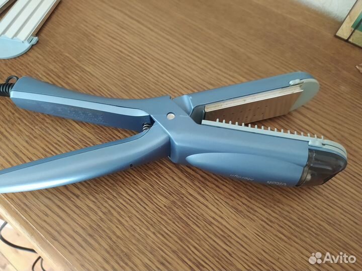 Выпрямитель для волос с насадками (гофре), плойка