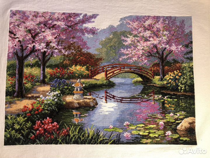 Вышивка крестом готовые работы