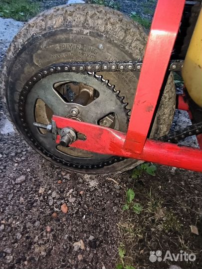 Бензо самокат