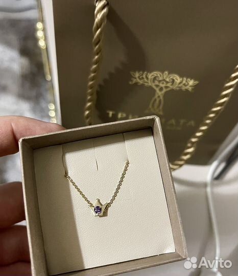 Золотой браслет детский