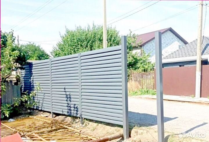 Забор ранчо, жалюзи. Европейская версия