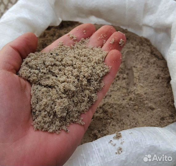 Песок строительный