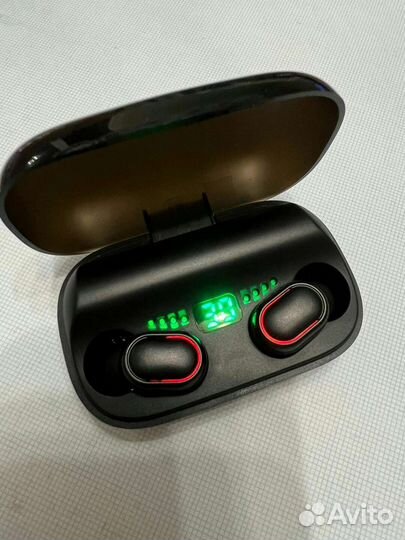 Беспроводные наушники+повербанк(2в1)