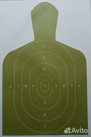 Мишень 1Г зеленая