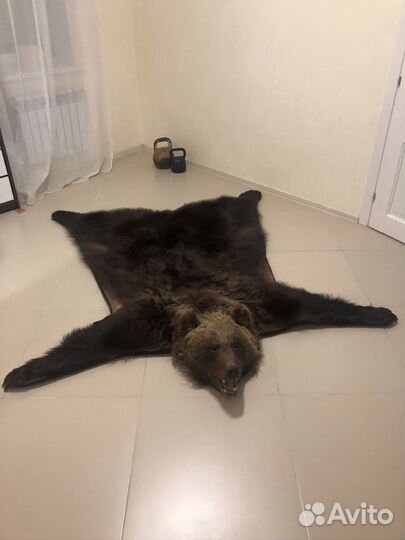 Шкура медведя, имитация