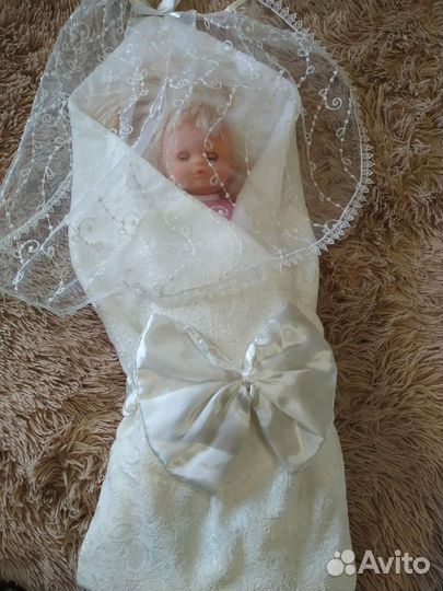 Конверт на выписку белый