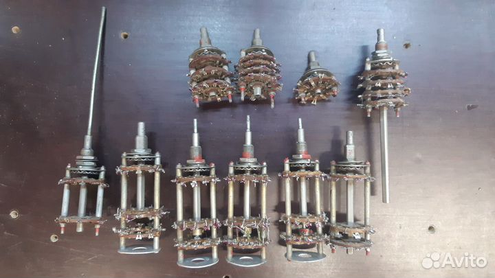 Галетные переключатели СССР