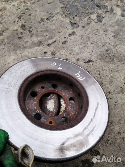 Диски Тормозные Пара Гольф 4 Октавия тур 1.4 1.6