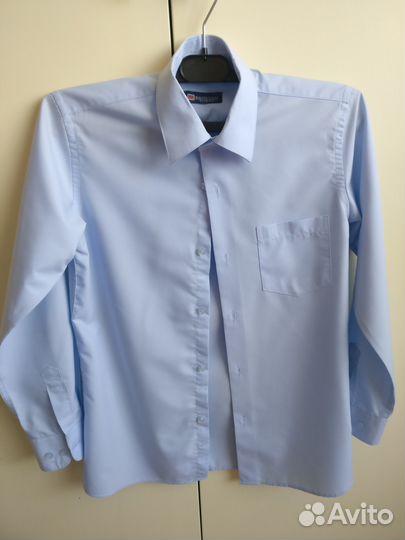 Рубашки школьные алфавит Р-Р 134-140