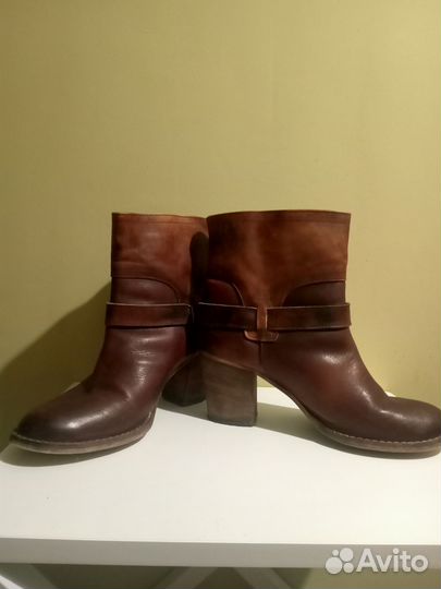 Ботильоны натуральная кожа 38