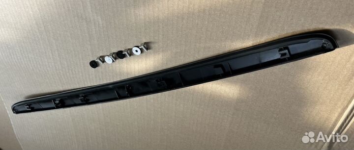 Планка капота (сабля- black ) Лачетти/Lachetti