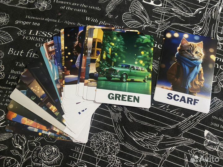 Карточки для изучения английского языка