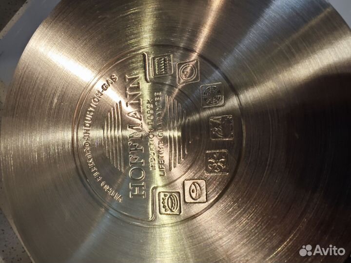 Кастрюля из нержавейки 12 л новая