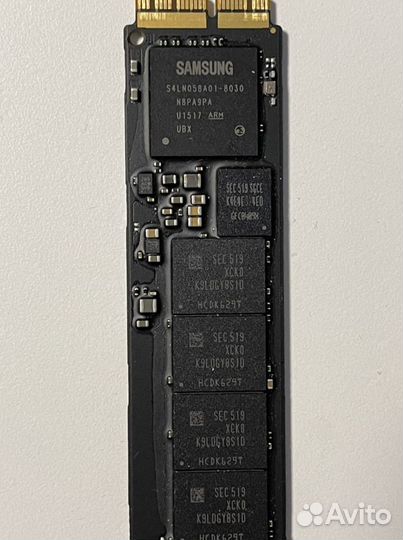 Apple Macbook Air Pro Ssd диск 128gb