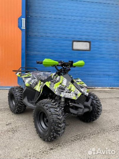 Квадроцикл raptor NEW 125 зеленый