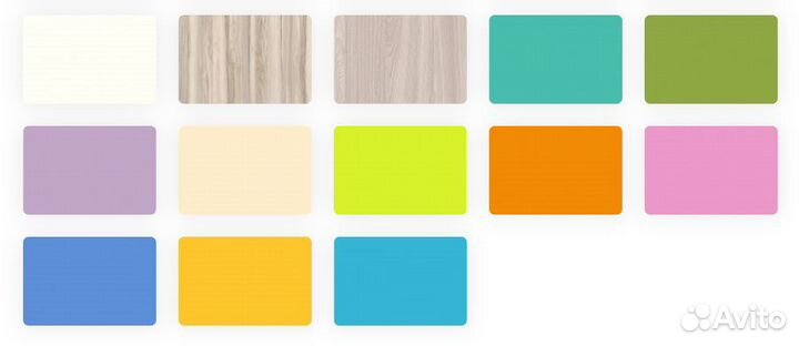 Детская кровать со шкафом и столом