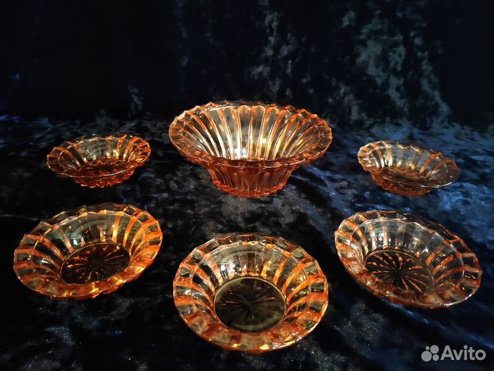 Вазочка и розетки для варенья СССР