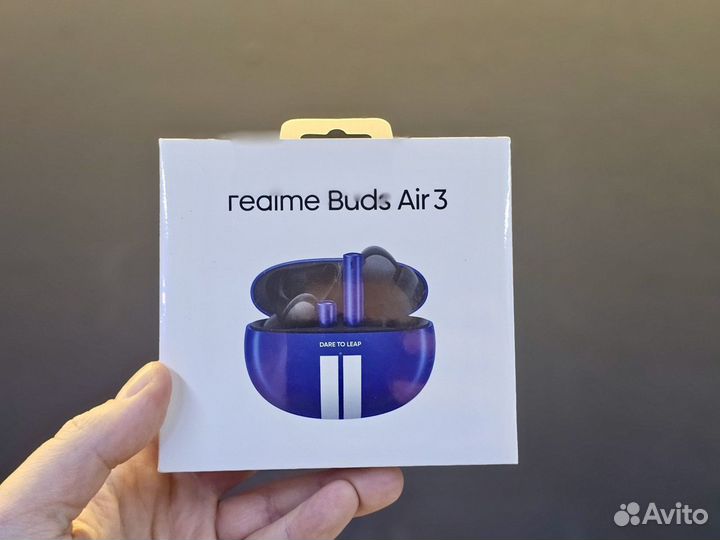 Наушники TWS Realme Buds Air 3, синий/белый