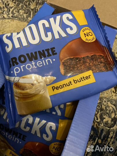 Протеиновые батончики Shocks
