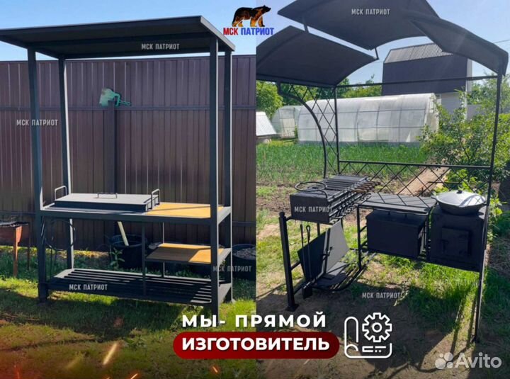 Мангал лофт