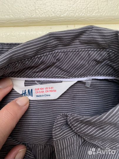 Рубашки на мальчика 86-110