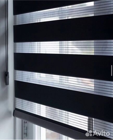 Рулонные шторы/Зебра/Blackout/День-Ночь/Жалюзи
