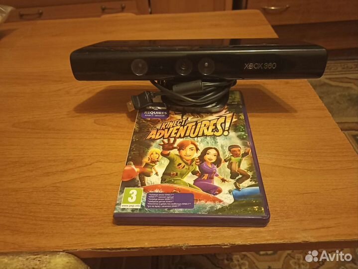 Microsoft Kinect xbox360+ 2 диска