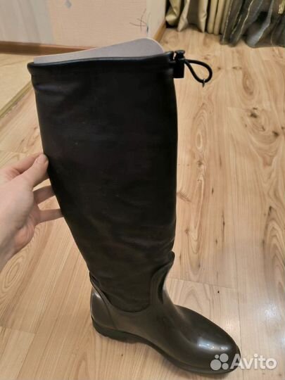 Сапоги baldinini кожаные резиновые 39