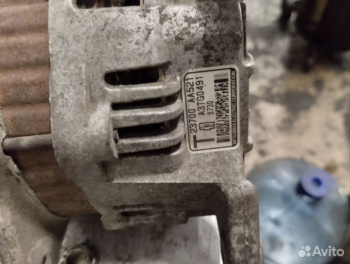 Генератор subaru b12 eg251