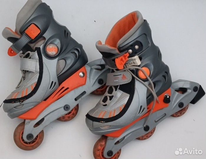 Ролики детские раздвижные 30-33 размер