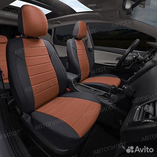 Авточехол экокожа-классика Geely Atlas Pro 2021+