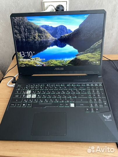 Ноутбук Asus tuf gaming fx505dt