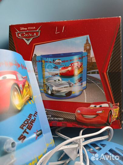 Новый детский светильник (ночник) Тачки